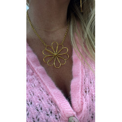 Collier fleur