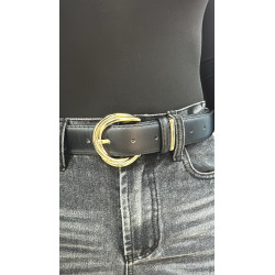 Ceinture boucle doré