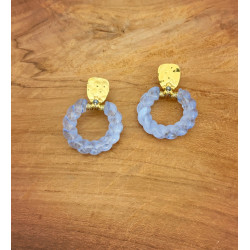 Boucles d'oreilles percées