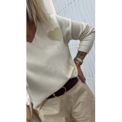 Pull ♡ écru