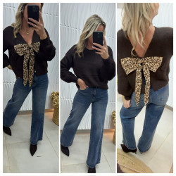Pull noeud léopard