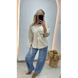 Chemise rayée