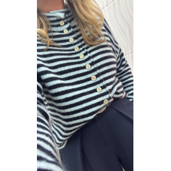 Gilet marinière Lumia