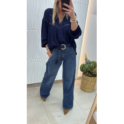 Blouse Mando marine